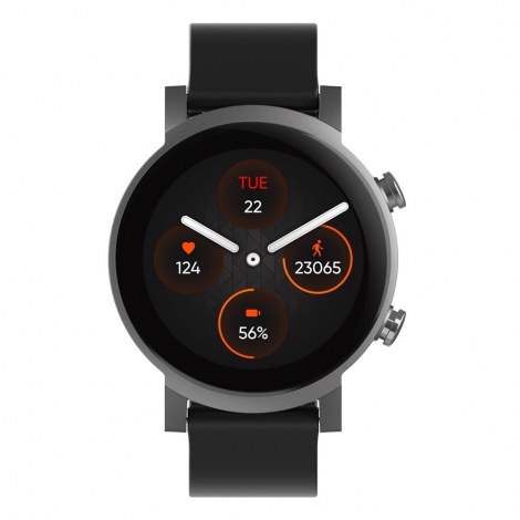 Mobvoi Ticwatch | E3 | Smart watch | Polycarbonate | Glass fibre | Black | Grey | Google Pay | Water-resistant - 3
